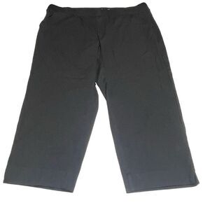 Torrid Black Pull-On Cropped Pants with Pockets - 3